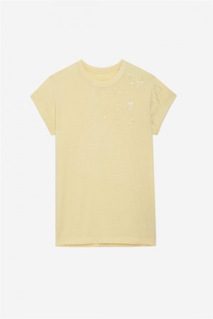 Zadig And Voltaire Anya Diamante T-shirt Shea | ZV-256267