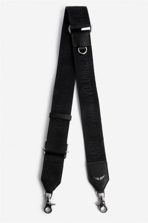 Zadig And Voltaire Bag Strap Black | ZV-255954