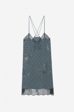 Zadig And Voltaire Calissa Silk Dress Nori | ZV-256396