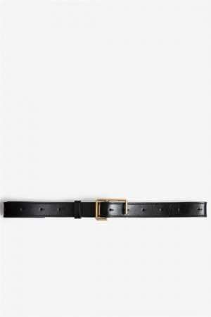 Zadig And Voltaire La Cecilia Obsession Belt Black | ZV-255833