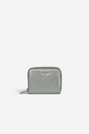 Zadig And Voltaire Mini Infinity Wallet Silver | ZV-255936