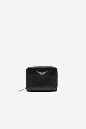 Zadig And Voltaire Mini Wallet Black | ZV-255935