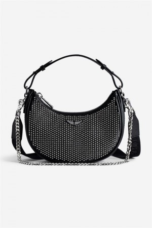 Zadig And Voltaire Moonrock Dotted Bag Black | ZV-256051