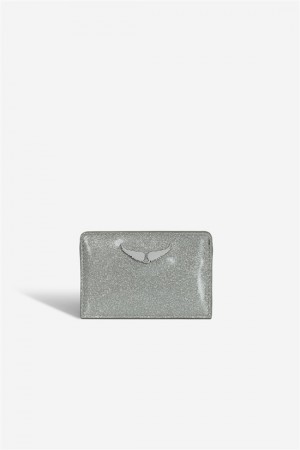 Zadig And Voltaire Pass Infinity Wallet Silver | ZV-255947