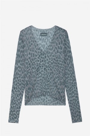 Zadig And Voltaire River Cashmere Sweater Cloud | ZV-256452