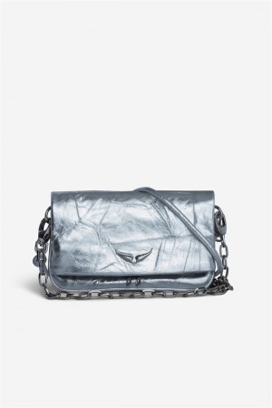 Zadig And Voltaire Rock Nano Eternal Bag Silver | ZV-256081