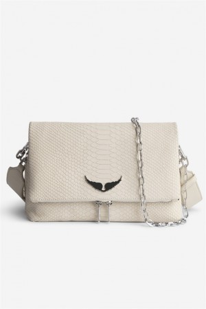 Zadig And Voltaire Rocky Soft Savage Bag Flash | ZV-256042