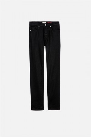 Zadig And Voltaire Steeve Jeans Black | ZV-255737