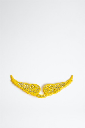 Zadig And Voltaire Swing Your Wings Charms Yellow | ZV-256134