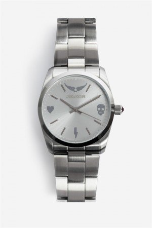 Zadig And Voltaire Time2love Watch Silver | ZV-255854