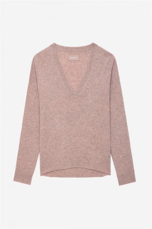 Zadig And Voltaire Vivi Cashmere Sweater Primerose | ZV-256444