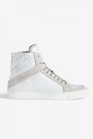 Zadig And Voltaire Zv1747 High High-top Trainers White | ZV-255773