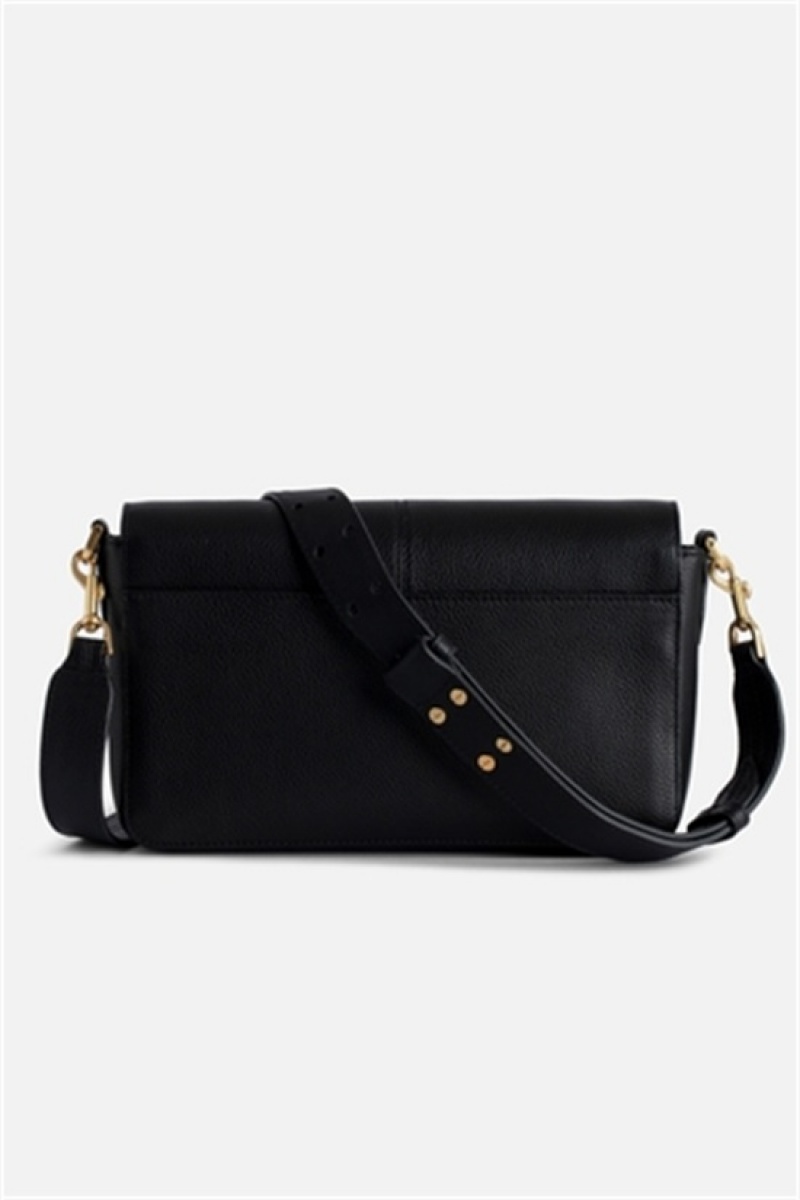 Zadig And Voltaire Borderline Daily Bag Black | ZV-256037