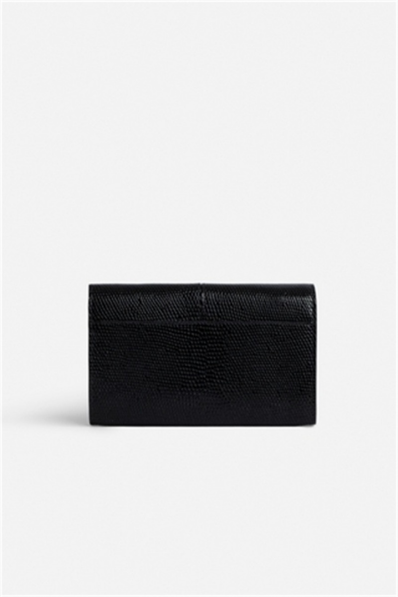 Zadig And Voltaire Borderline Wallet Black | ZV-255908