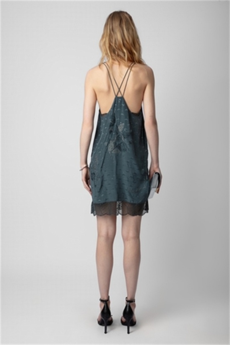 Zadig And Voltaire Calissa Silk Dress Nori | ZV-256396