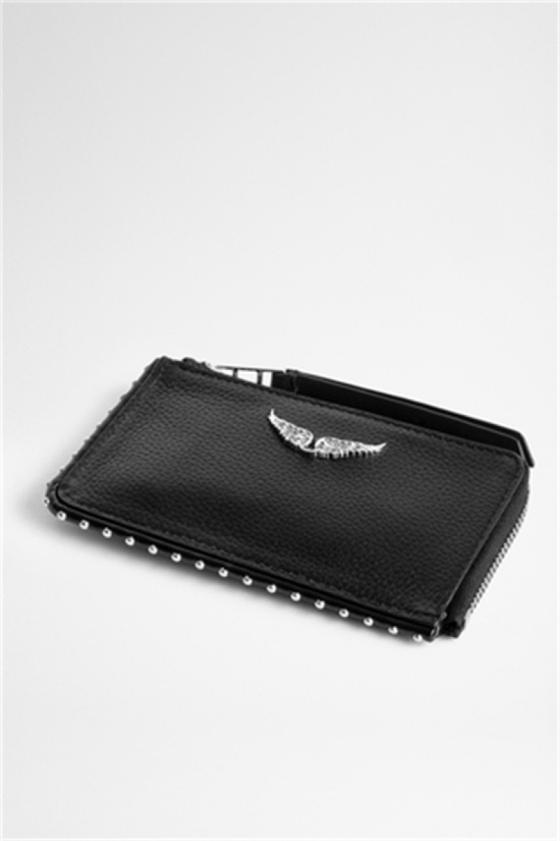 Zadig And Voltaire Card Holder Black | ZV-255919