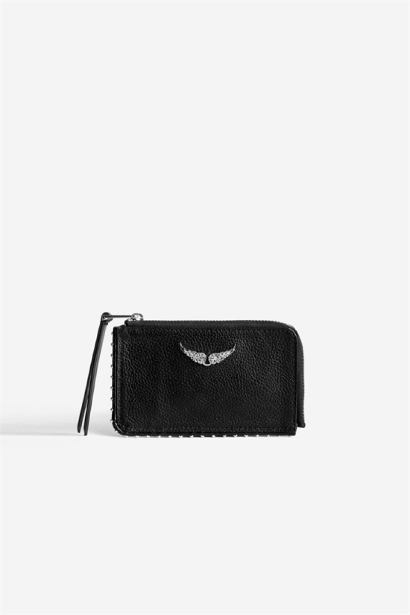 Zadig And Voltaire Card Holder Black | ZV-255919