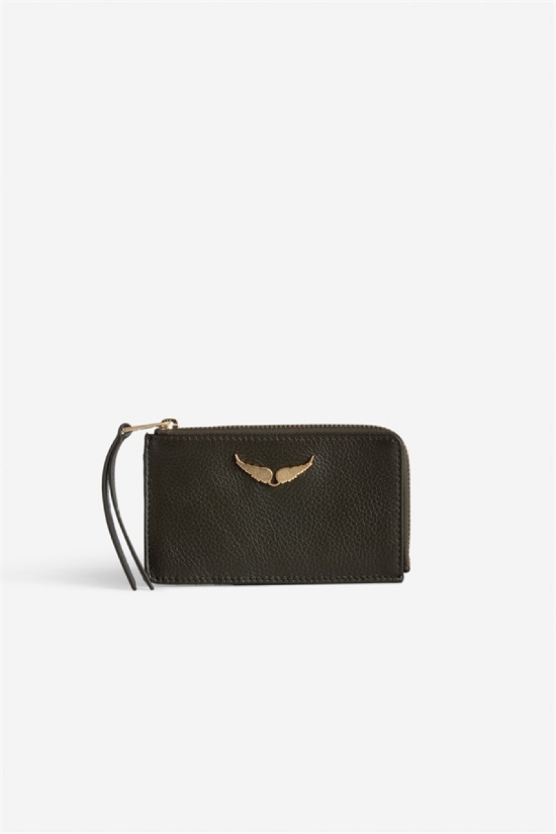 Zadig And Voltaire Card Holder Military | ZV-255924