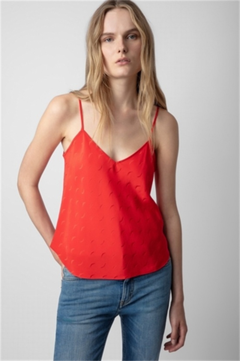 Zadig And Voltaire Casel Silk Top Japon | ZV-256340