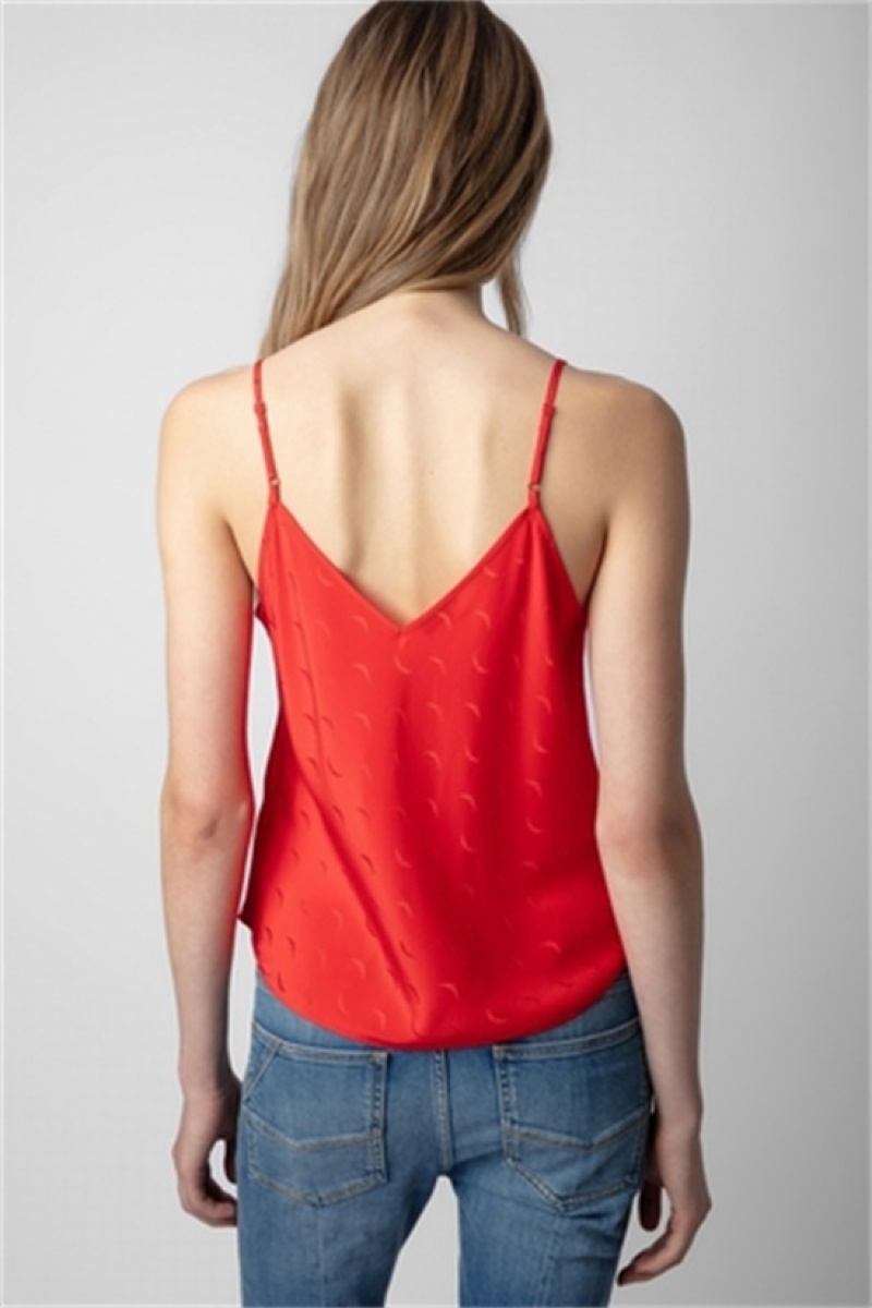 Zadig And Voltaire Casel Silk Top Japon | ZV-256340