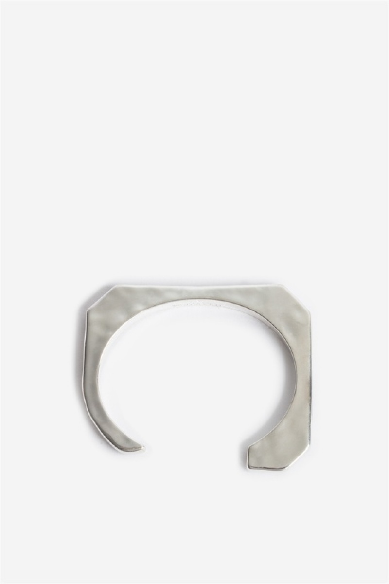 Zadig And Voltaire Cecilia Bangle Antic Silver | ZV-255868