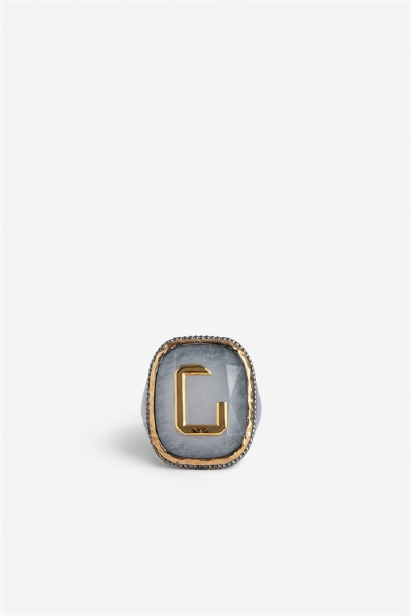 Zadig And Voltaire Cecilia Signet Ring Flash | ZV-255863