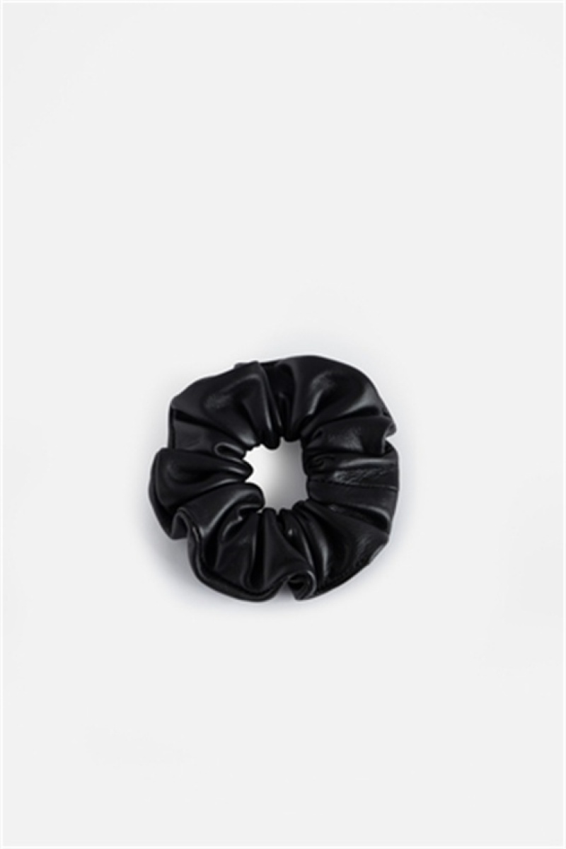 Zadig And Voltaire Chouchou Hair Scrunchie Black | ZV-255807