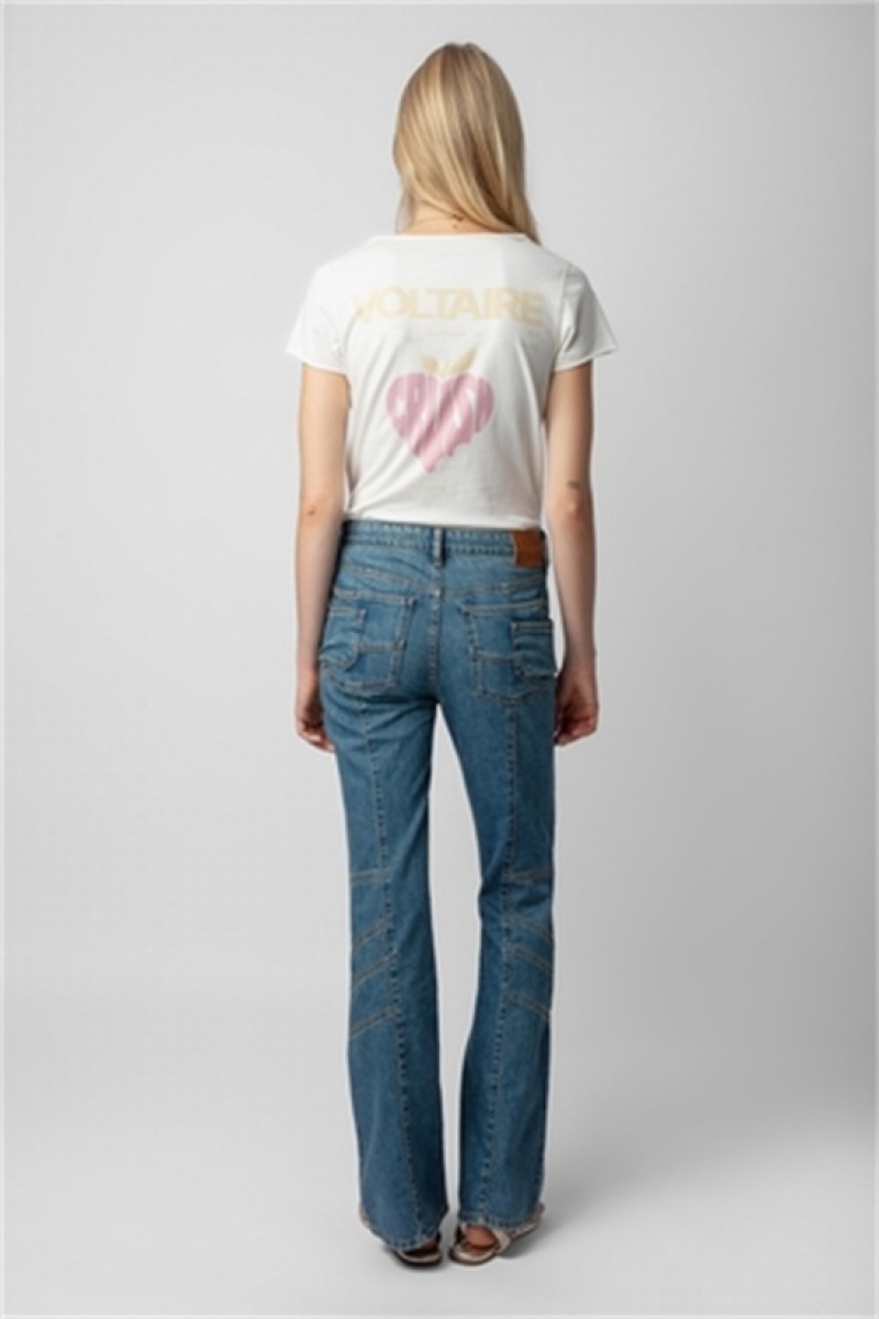 Zadig And Voltaire Concert Crush Henley Top Judo | ZV-256266