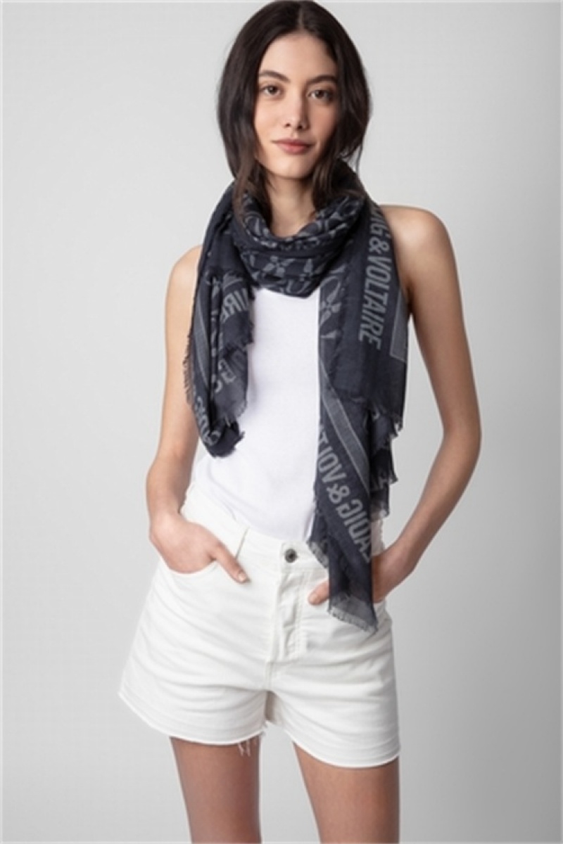 Zadig And Voltaire Delta Rock Scarf Road || Sold Out | ZV-255817