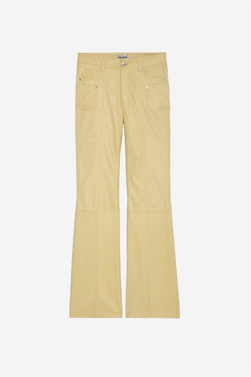 Zadig And Voltaire Elvir Leather Pants Shea | ZV-256225