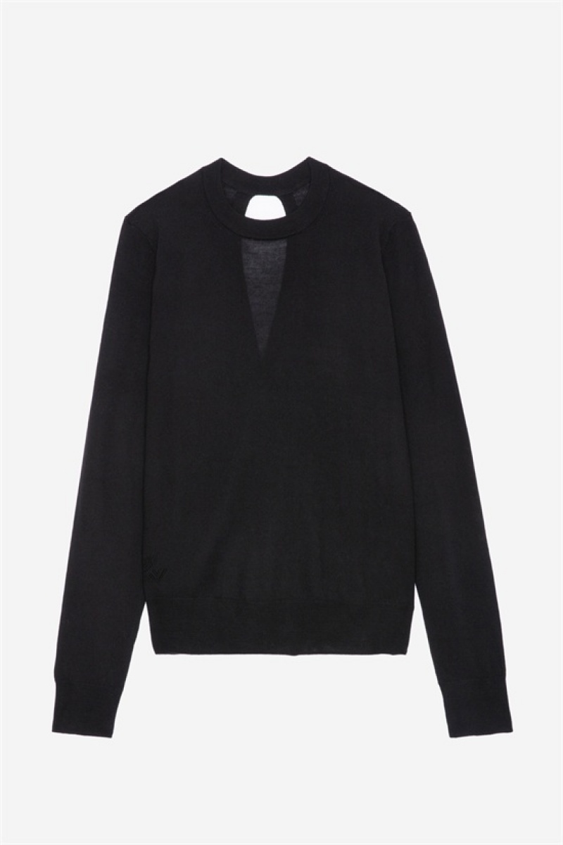 Zadig And Voltaire Emma Sweater Black | ZV-256427