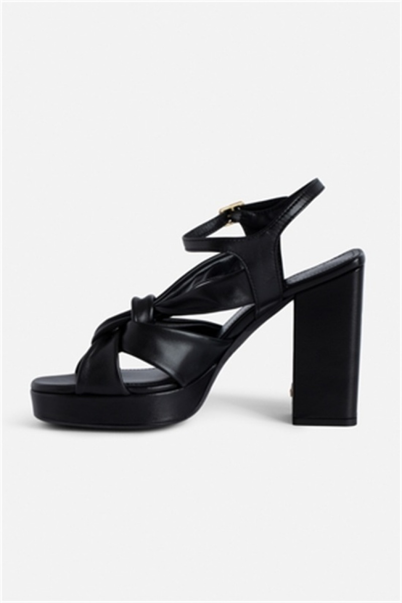 Zadig And Voltaire Forget Me Knot Sandals Black | ZV-255785