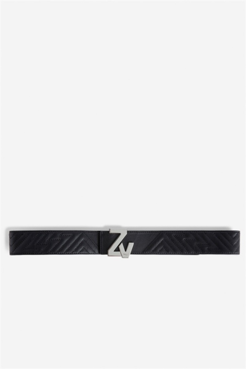 Zadig And Voltaire Initiale La Best Belt Black | ZV-255834