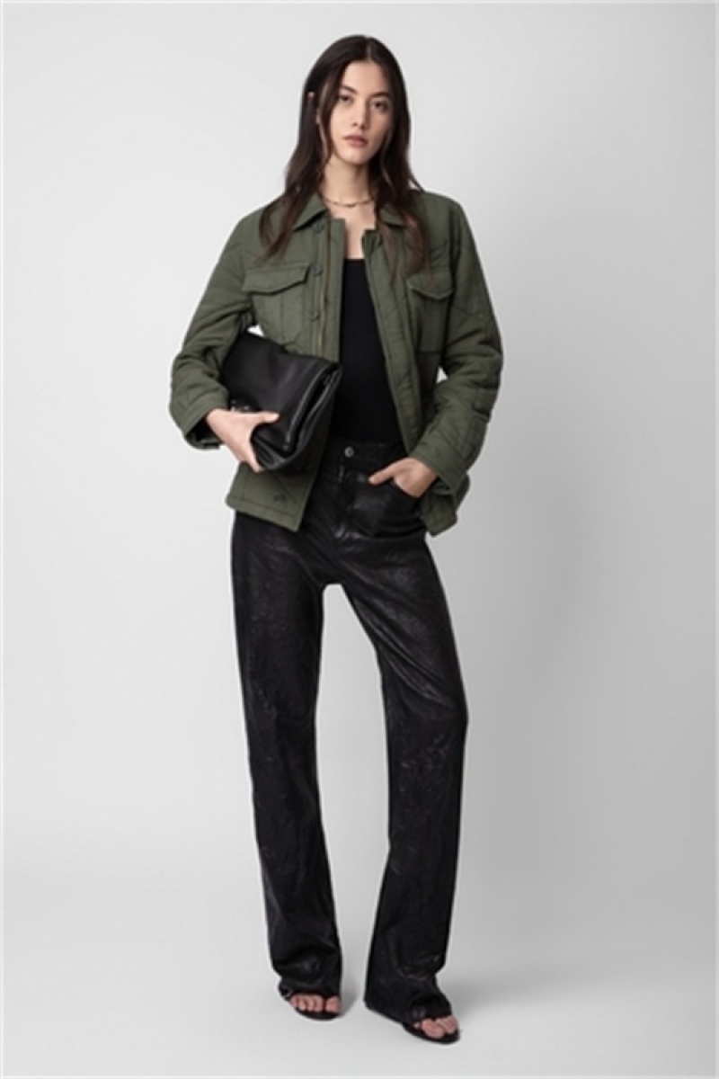 Zadig And Voltaire Kayak Jacket Kaki | ZV-256416