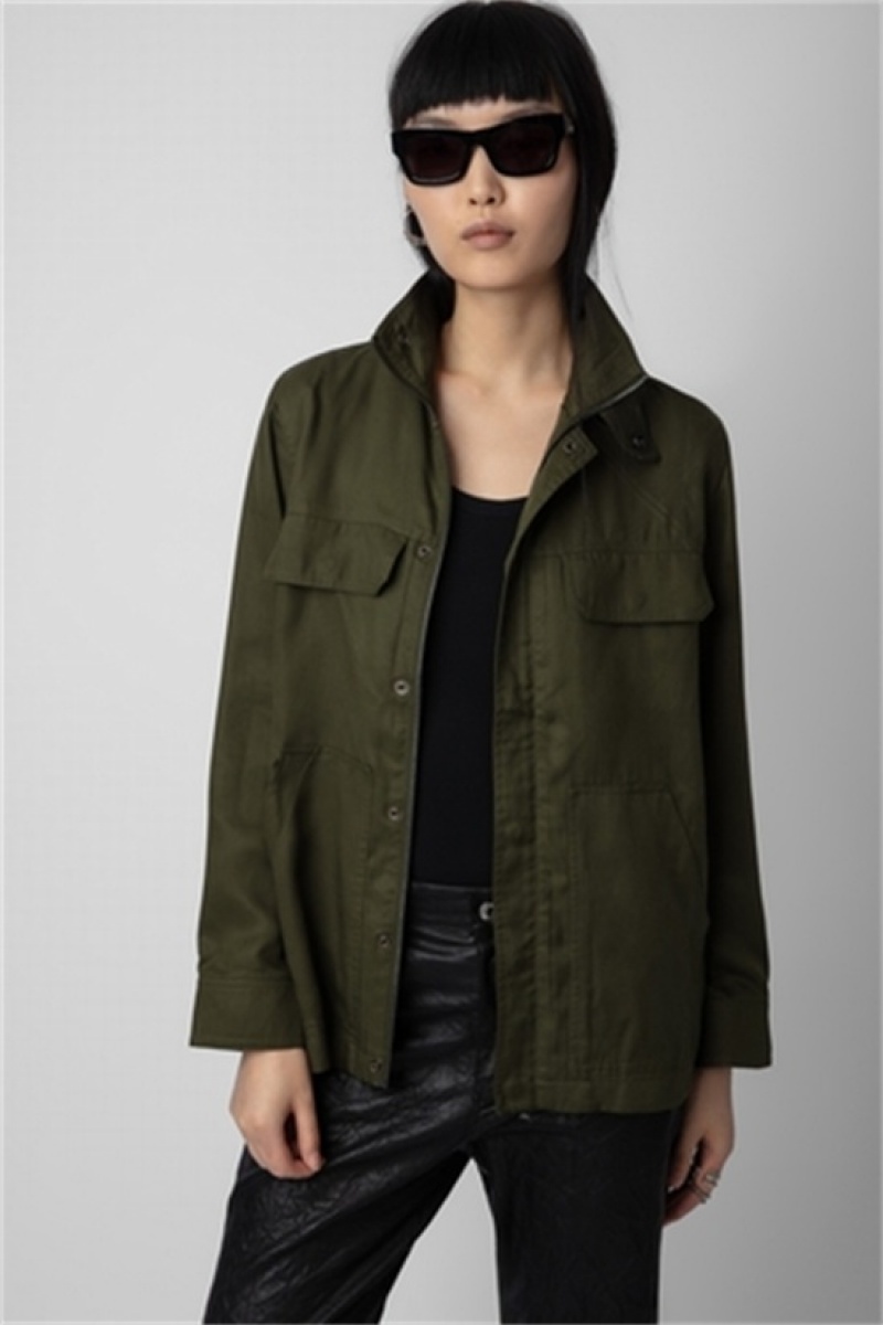 Zadig And Voltaire Kayaka Jacket Wakame | ZV-256414