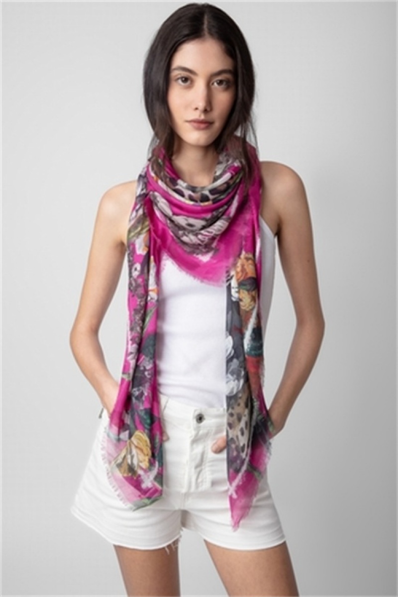 Zadig And Voltaire Kerry Scarf Glam | ZV-255820