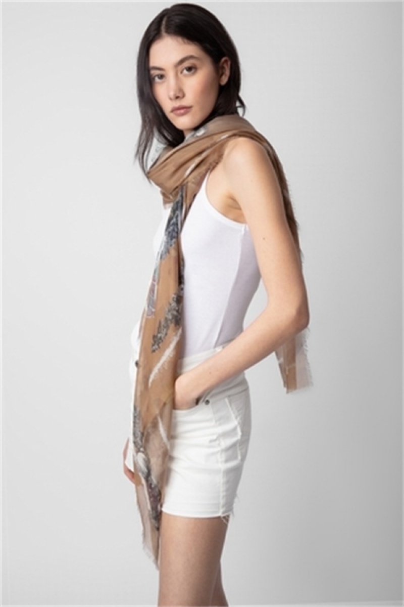 Zadig And Voltaire Kerry Scarf Heritage | ZV-255822