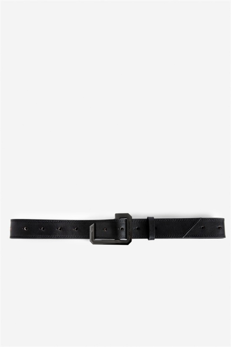 Zadig And Voltaire La Cecilia 35 Mm Belt Black | ZV-255827