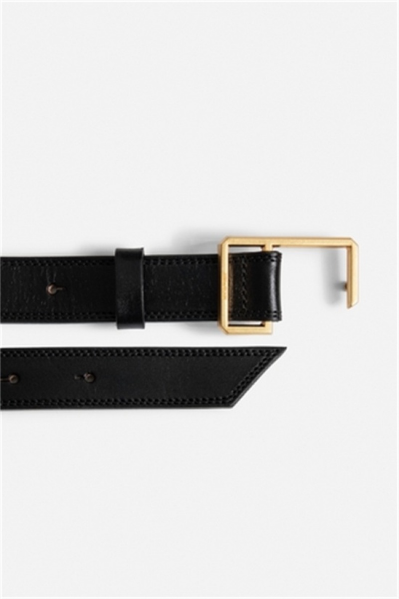 Zadig And Voltaire La Cecilia Obsession Belt Black | ZV-255833