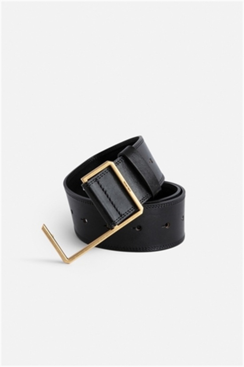 Zadig And Voltaire La Cecilia Obsession Belt Black | ZV-255825