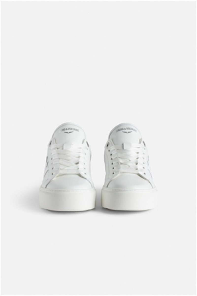 Zadig And Voltaire La Flash Chunky Sneakers White | ZV-255776