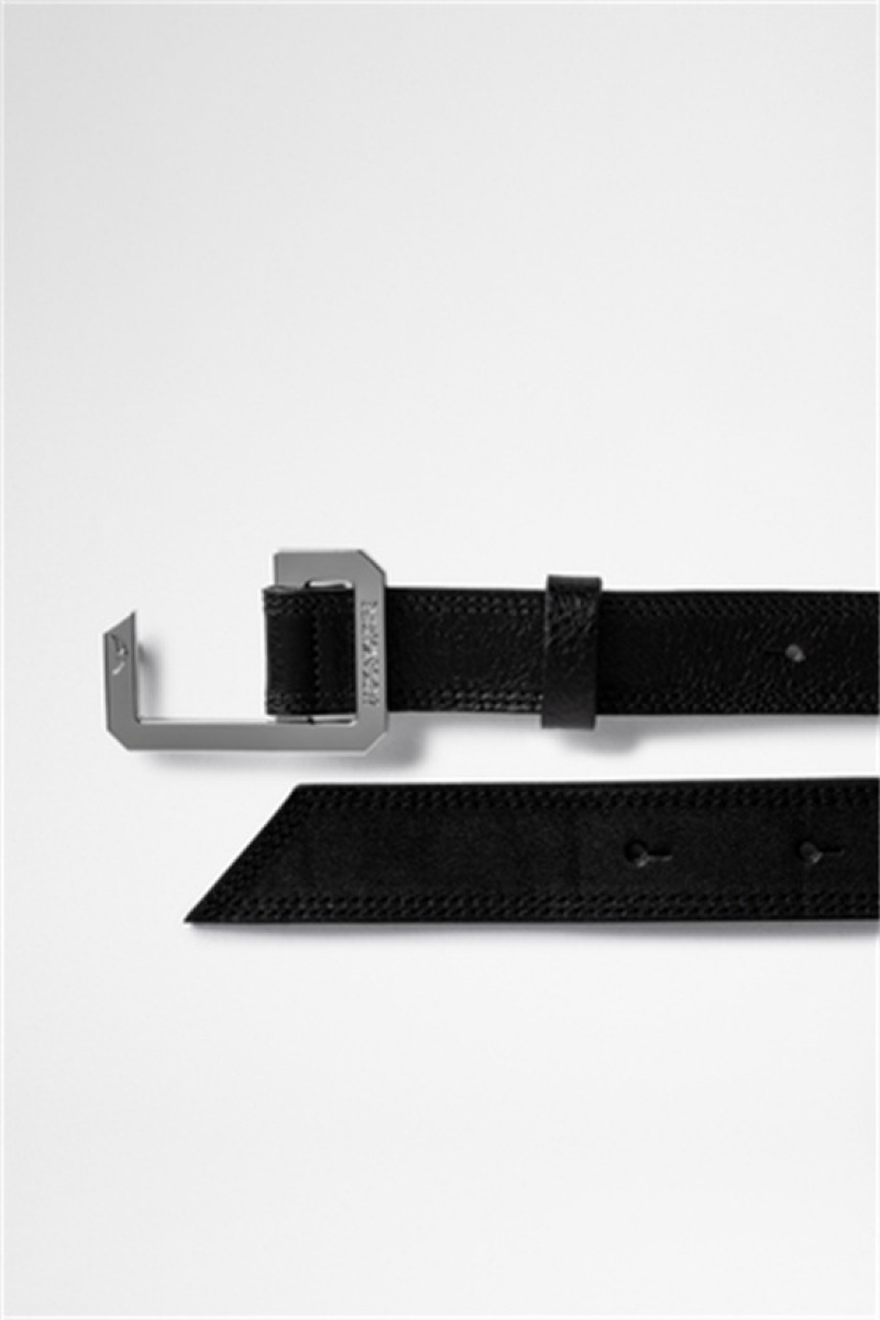 Zadig And Voltaire Le Cecilia Belt Black Bonny | ZV-255832