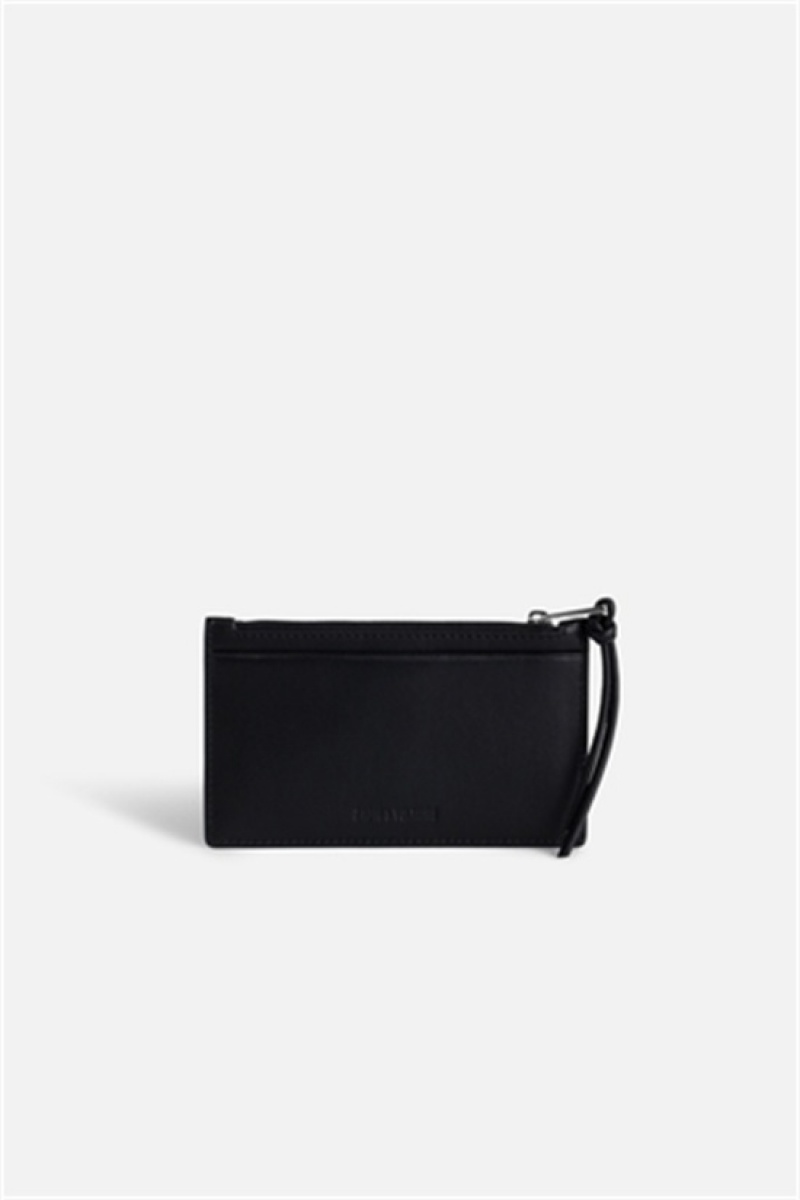 Zadig And Voltaire Long Eternal Coin Wallet Black | ZV-255912