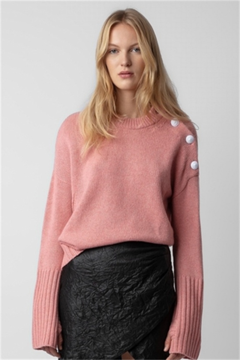 Zadig And Voltaire Malta Sweater Litchi | ZV-256448