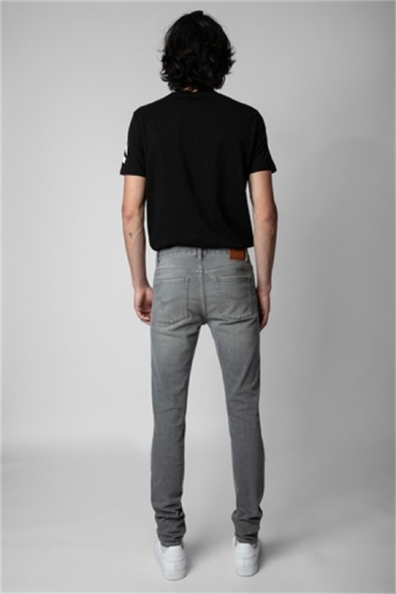 Zadig And Voltaire Mick Jeans Grey | ZV-255739