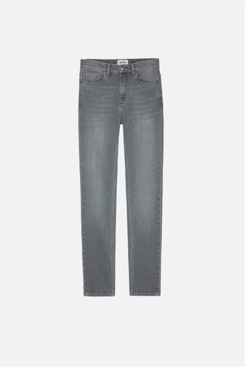 Zadig And Voltaire Mick Jeans Grey | ZV-255739