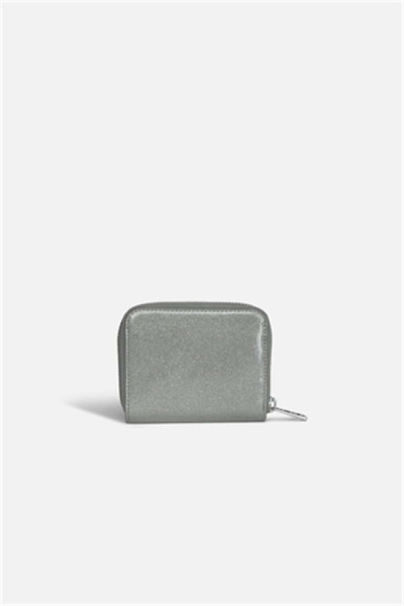 Zadig And Voltaire Mini Infinity Wallet Silver | ZV-255936