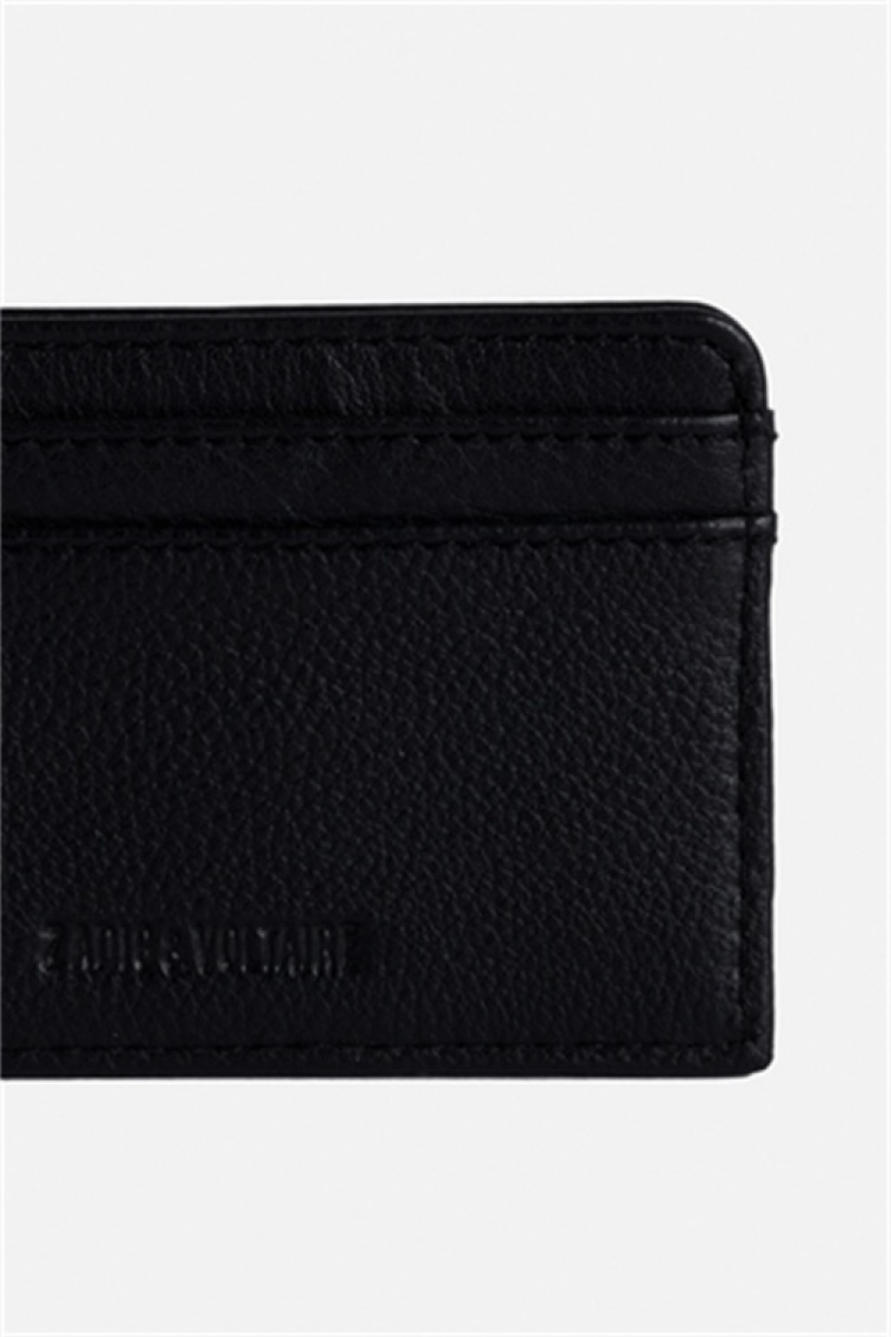 Zadig And Voltaire Pass Plumetis Wallet Black | ZV-255948