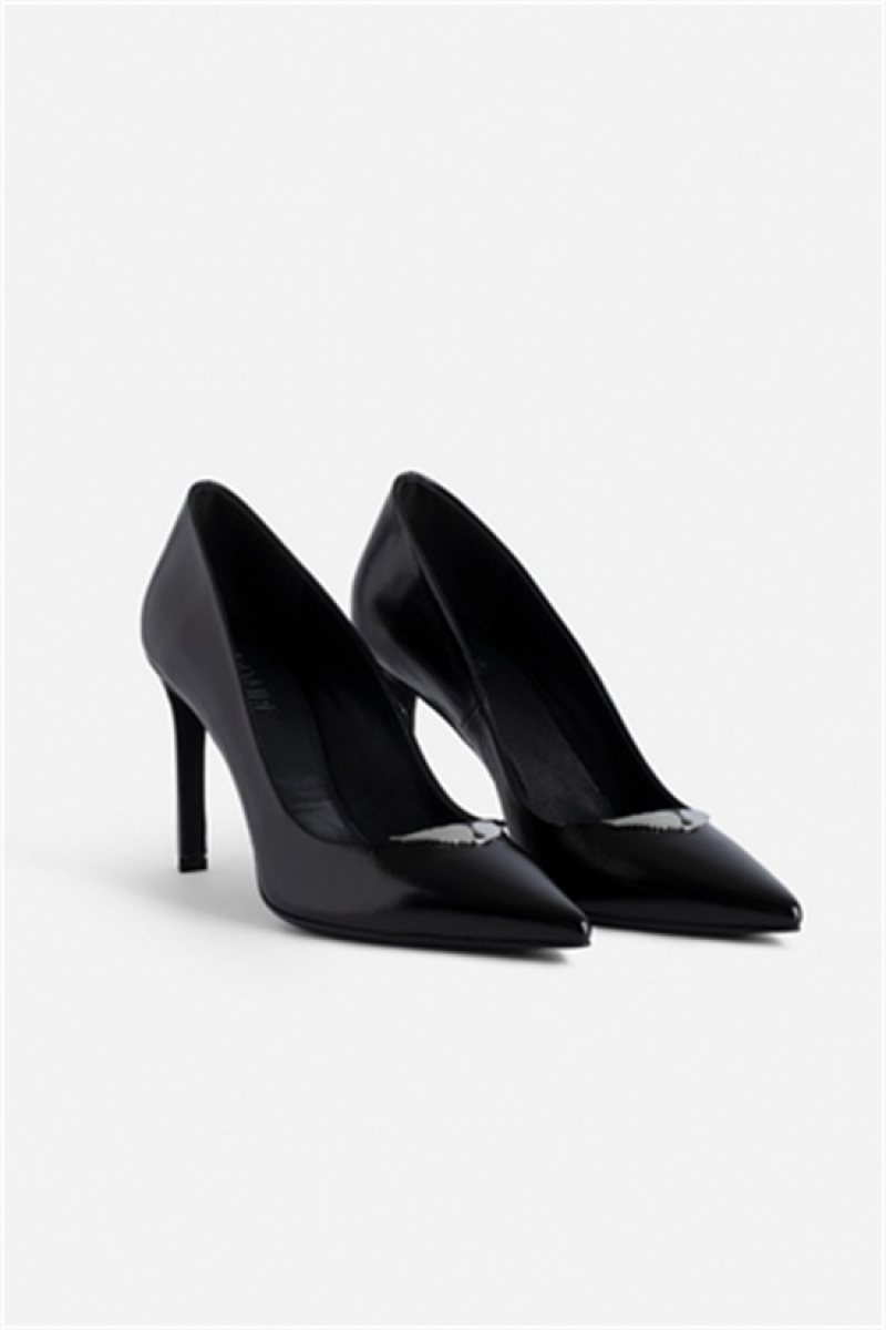 Zadig And Voltaire Perfect Court Shoes Black | ZV-255778