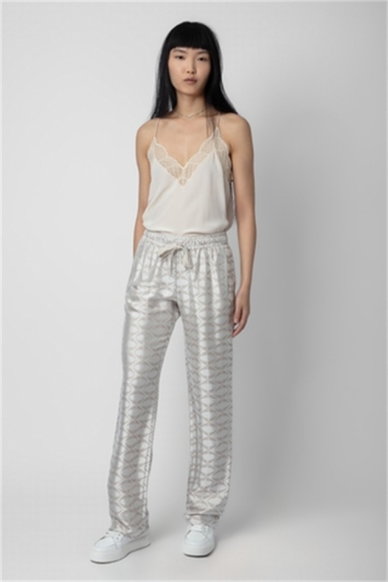 Zadig And Voltaire Pomy Jacquard Pants Scout | ZV-256236